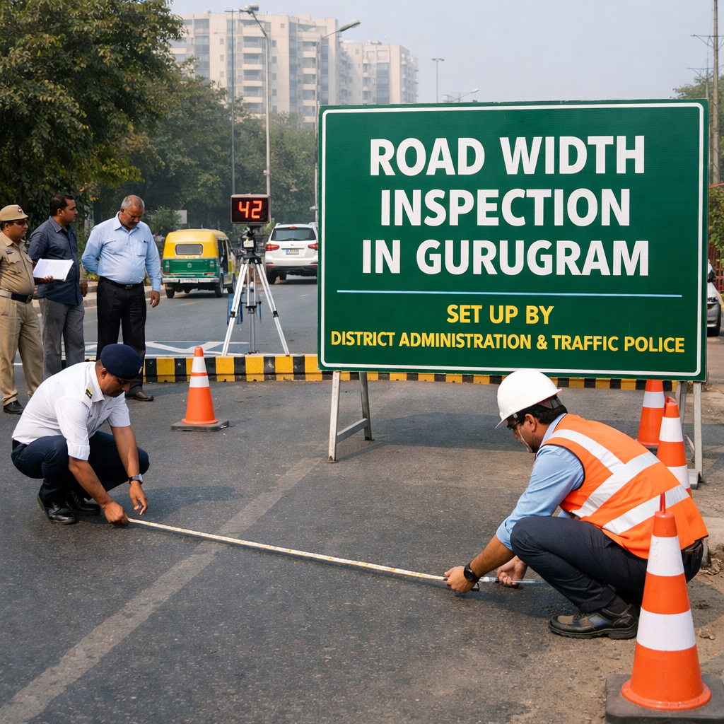 Set Up Panel To Check Road