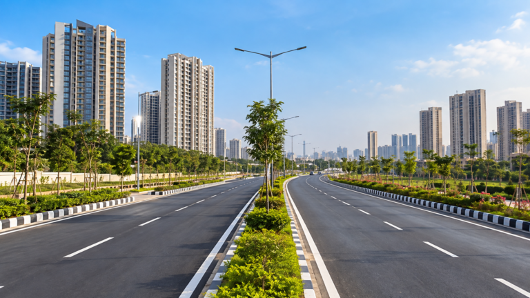 Godrej Properties Builds 24-metre-wide Road